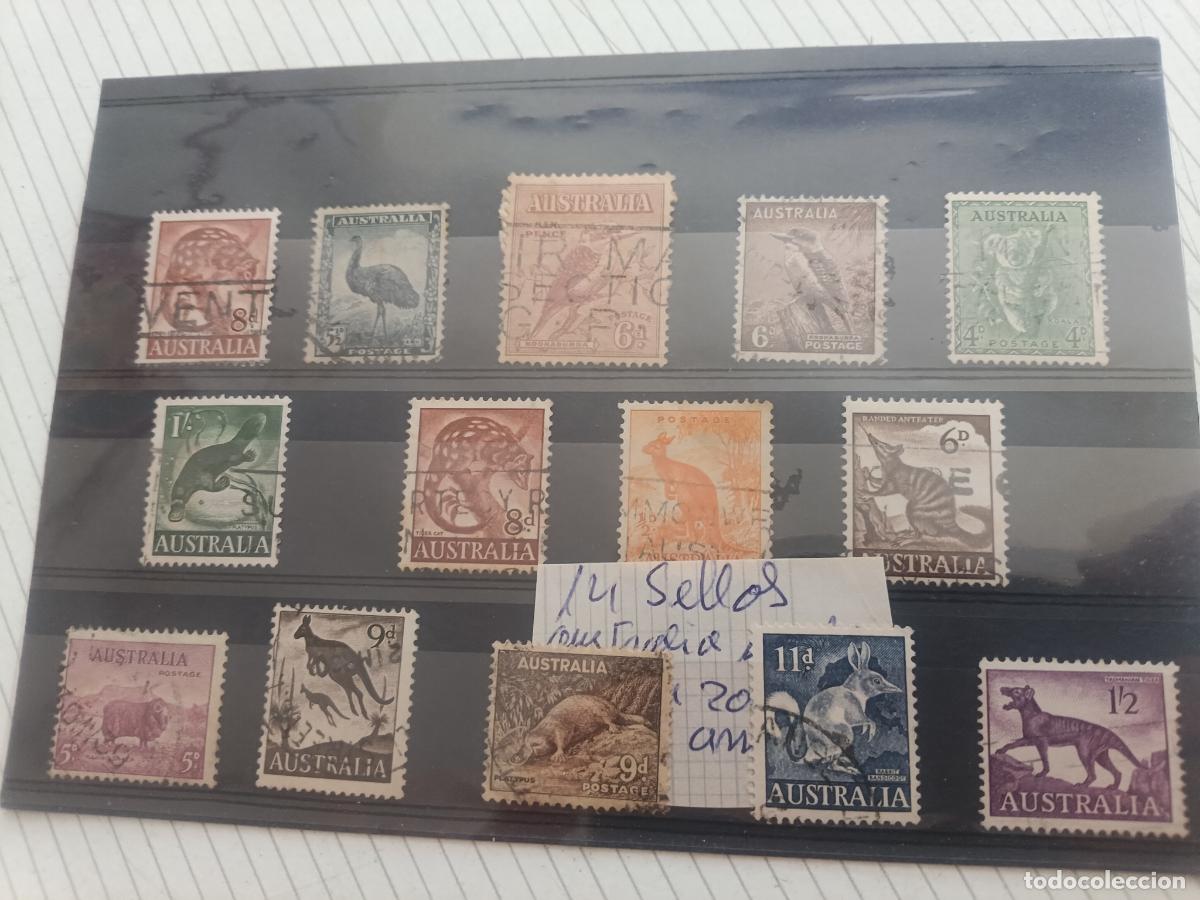 Sellos: Australia, lote de sellos