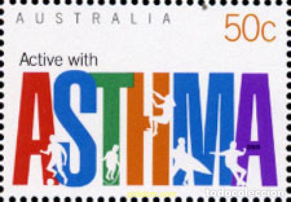 Sellos: 135176 MNH AUSTRALIA 2003 CAMPA&Ntilde;A CONTRA EL ASMA