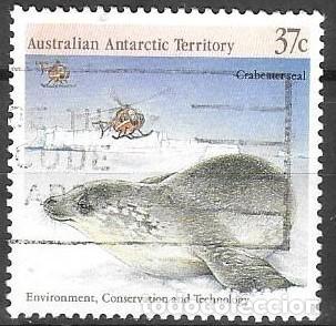 Sellos: SELLO USADO DE T.A.AUSTRALIA 1988, YT 81