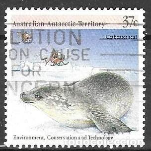 Sellos: SELLO USADO DE T.A.AUSTRALIA 1988, YT 81