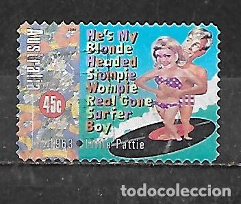 Sellos: 1998: M&uacute;sica australiana - Little Pattie. 1963 (usado)