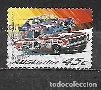 Sellos: 2002: Centenario del automovilismo en Nueva Zelanda y Australia