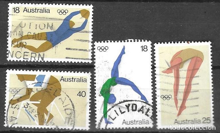 Sellos: SELLOS USADOS DE AUSTRALIA 1976, YT 591/ 94