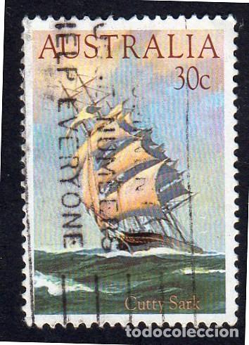 Sellos: Australia. Navidad. 1988. YT-1104. Usados