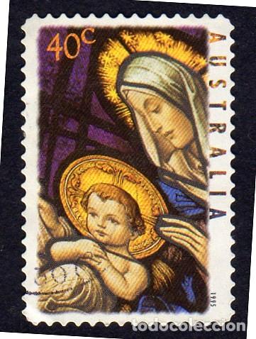 Sellos: Australia. Navidad 1995. YT-1479. Usado