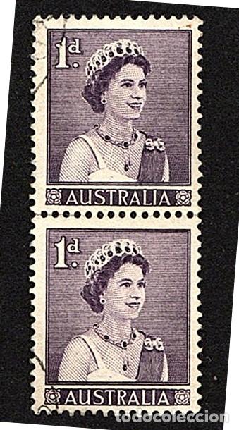 Sellos: Australia. Isabel II. 1959-62. YT-249. Usados