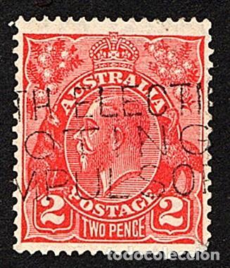 Sellos: Australia. George V. 1931360. YT-79. Usados
