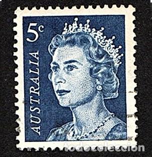 Sellos: Australia. Isabel II. 1966-70. YT-323A. Usados