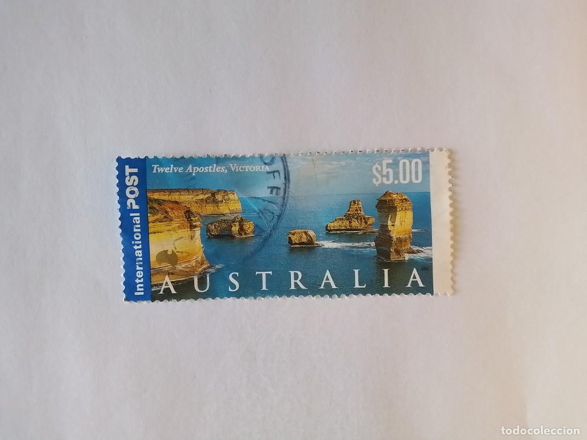Sellos: A&Ntilde;O 2000 AUSTRALIA SELLO USADO