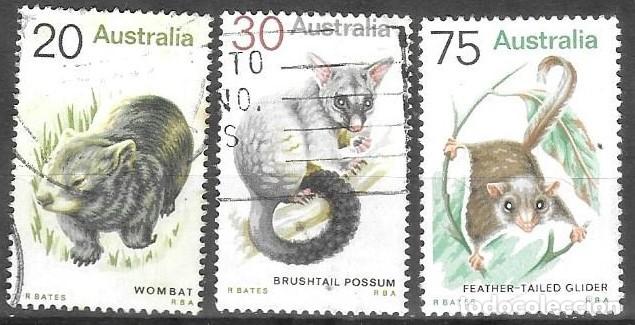 Sellos: SELLOS USADOS DE AUSTRALIA 1974, YT 527 + 529/ 30