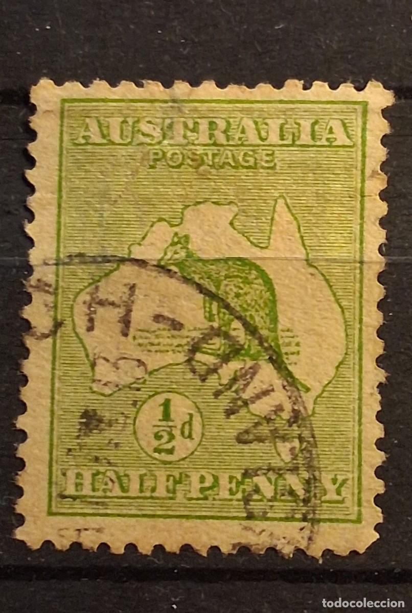 Sellos: AUSTRALIA, 1913, CAT.YT.1. DENT.11&frac12;-12.