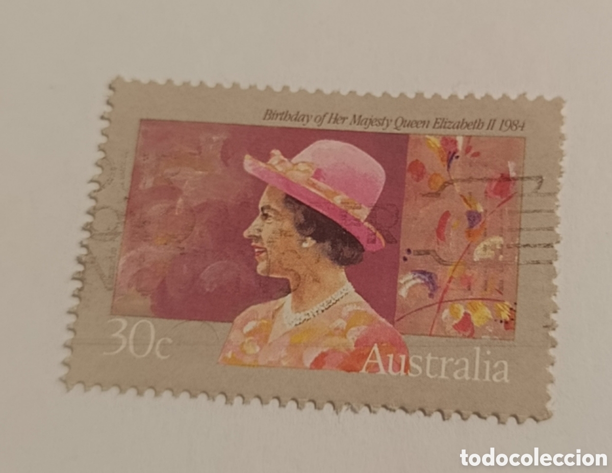 Sellos: AUSTRALIA sello Elizabeth ii 1984