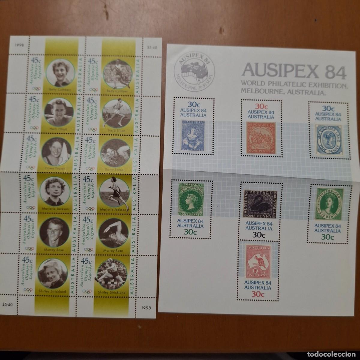 Stamps: HB142 HOJITAS BLOQUE de AUSTRALIA en NUEVO ideal para tematicas (leer descripcion)