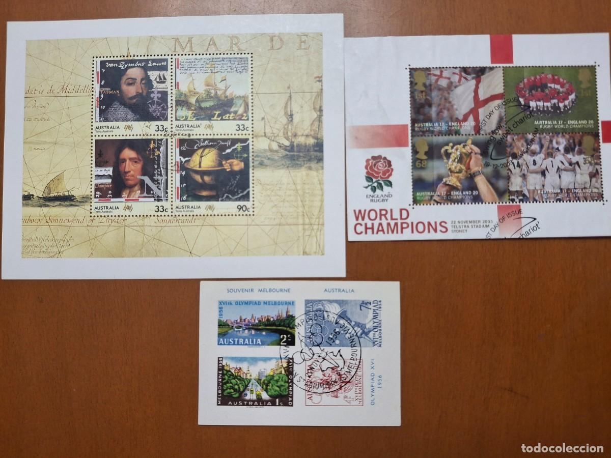 Stamps: HB161 HOJITAS BLOQUE de AUSTRALIA en usado ideal para tematicas (leer descripcion)
