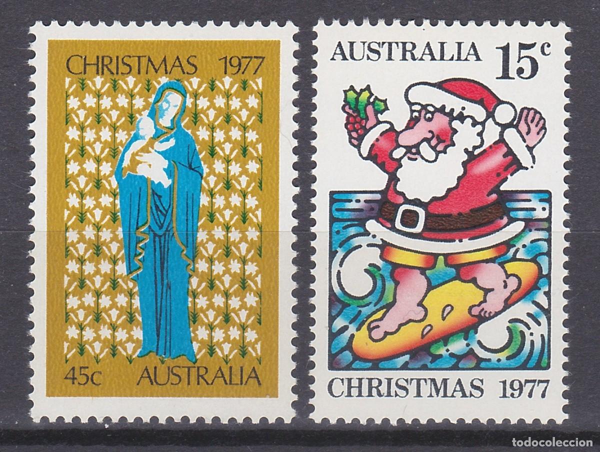 Selos: AUSTRALIA (640) 1977 SERIE COMPLETA NUEVO ** MNH NAVIDAD 1977