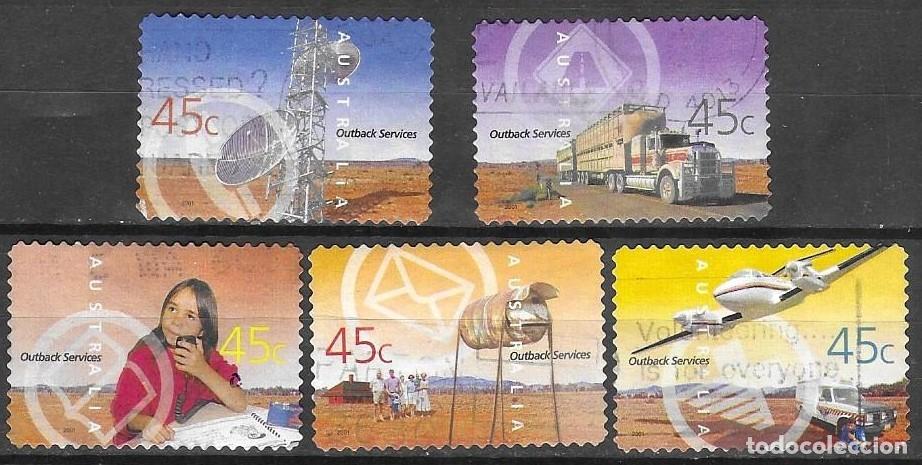 Sellos: SELLOS USADOS DE AUSTRALIA 2001, YT 1954/ 58