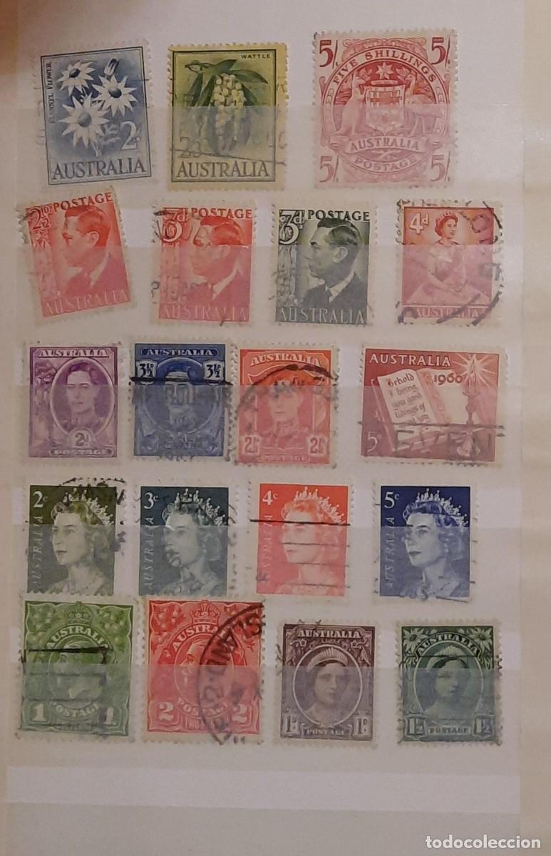 Selos: 19 unidades Australia sellos por ejemplo de los a&ntilde;os 30 y 40
