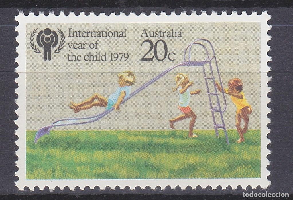 Sellos: AUSTRALIA (684) 1979 SERIE COMPLETA NUEVO ** MNH A&Ntilde;O INTERN.DEL NI&Ntilde;O (FACIAL)