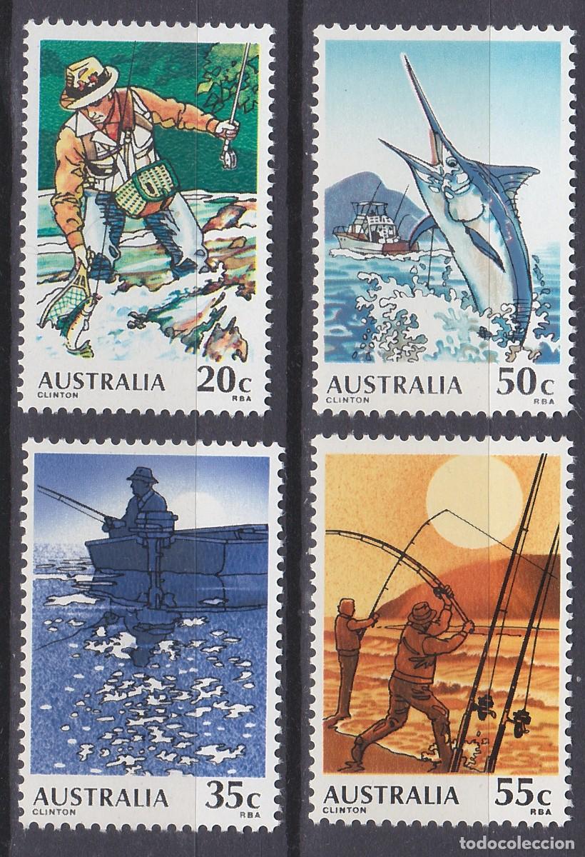 Sellos: AUSTRALIA (691) 1979 SERIE COMPLETA NUEVO ** MNH TEMA PESCA