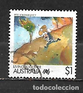 Sellos: 1988: II Centenario de la colonizaci&oacute;n de Australia. La vida juntos - Rescate y servicios (usado)