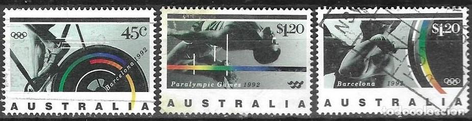 Sellos: SELLOS USADOS DE AUSTRALIA 1992, YT 1269/ 71