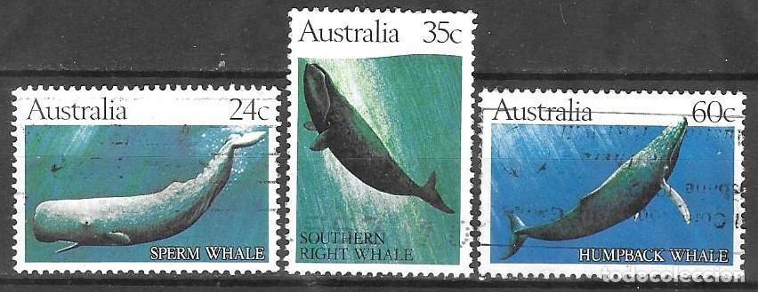 Sellos: SELLOS USADOS DE AUSTRALIA 1982, YT 763/ 64 + 766