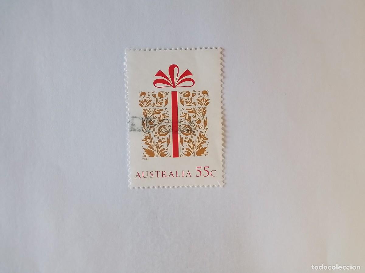 Timbres: A&Ntilde;O 2013 AUSTRALIA SELLO USADO