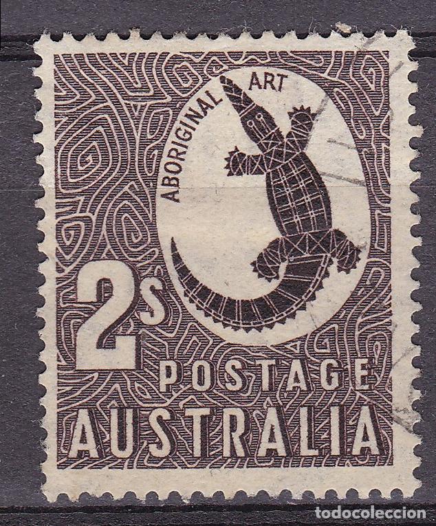 Sellos: Australia. Antiguo sello filatelia