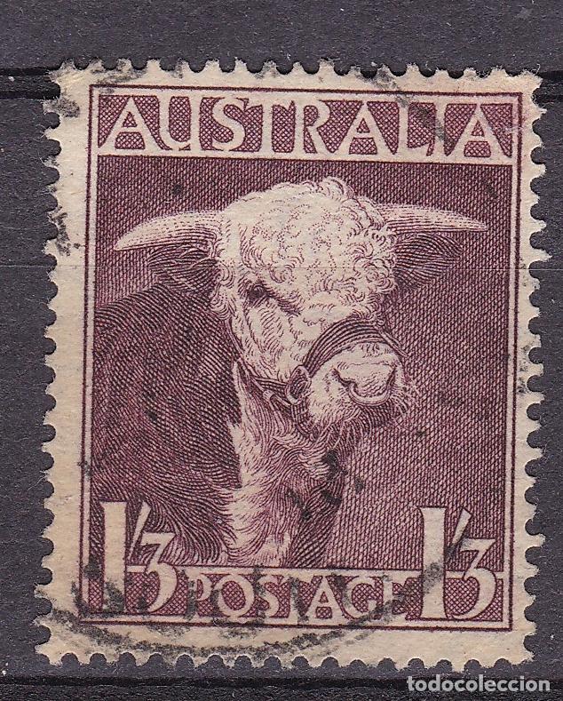 Sellos: Australia. Antiguo sello filatelia