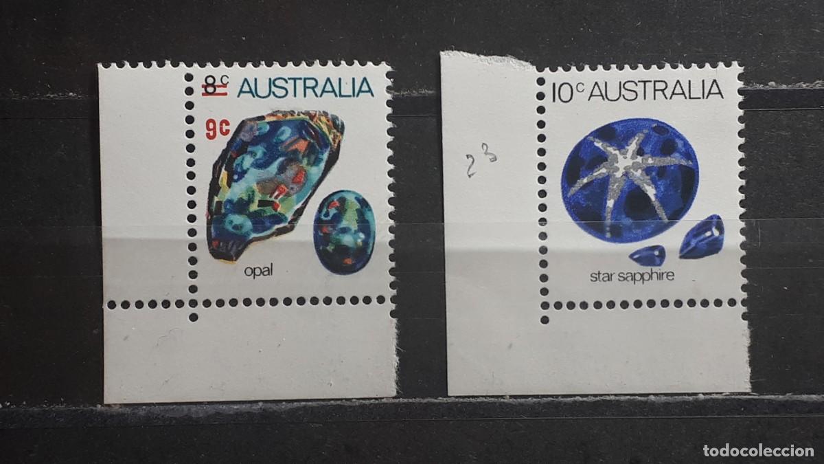 Timbres: AUSTRALIA. A&Ntilde;O 1974. **. YVERT 545/6