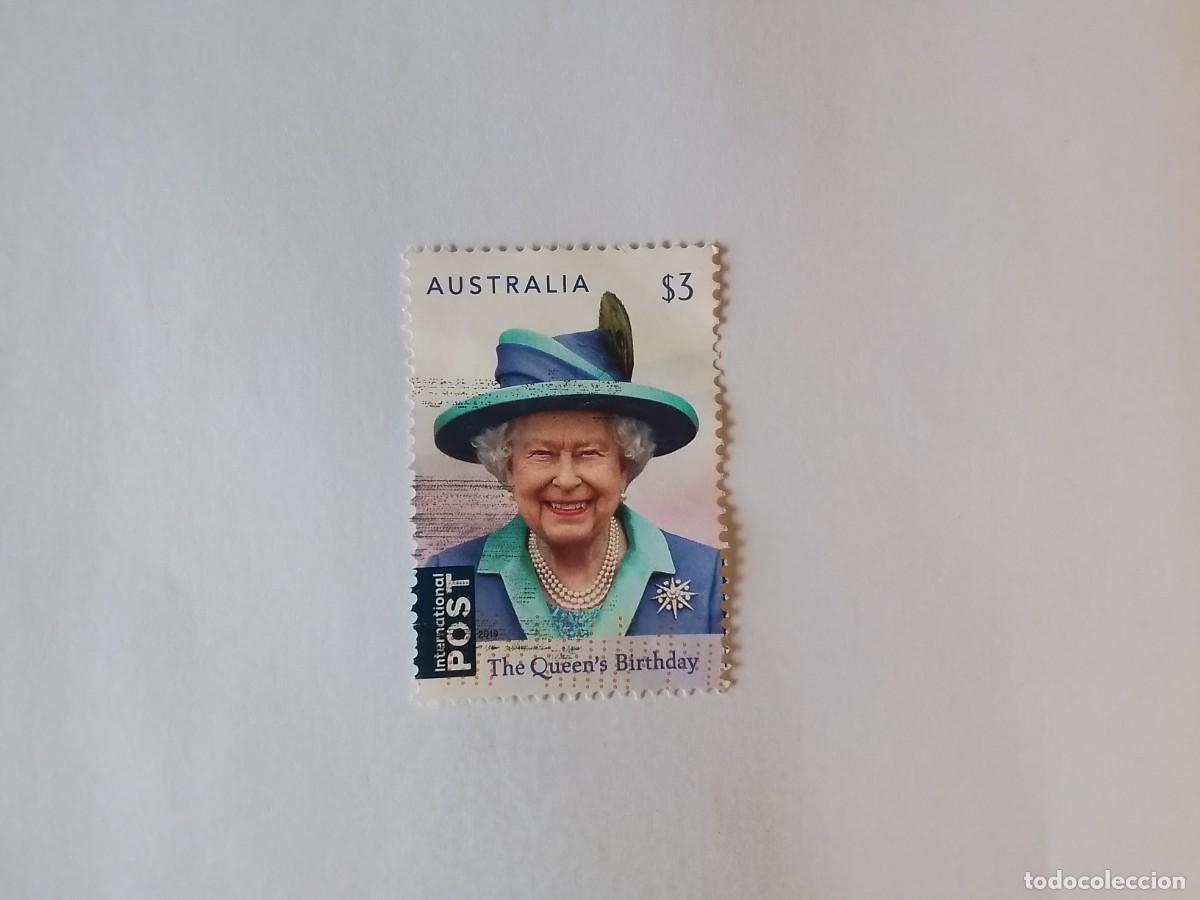 Sellos: A&Ntilde;O 2019 AUSTRALIA SELLO USADO