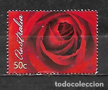 Sellos: 2006: Rosa roja (usado) - Foto 1