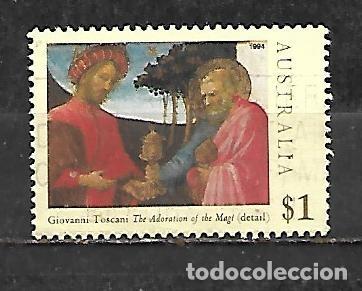 Sellos: 1994: Navidad. &rdquo;Adoraci&oacute;n de los Magos&rdquo;, Giovanni Toscani (usado)