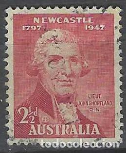 Sellos: AUSTRALIA 1947 - PERSONAJES - USADO