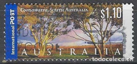 Sellos: AUSTRALIA 2002 - PAISAJES, COONAWARRA, AUSTRALIA DEL SUR - USADO