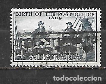 Sellos: 1959: 150 Aniversario del correo en Australia (usado)