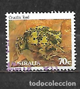 Sellos: 1983: Animales - Sapo de la cruz (usado)