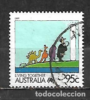 Sellos: 1988: II Centenario de la colonizaci&oacute;n de Australia. La vida juntos - Justicia (usado)