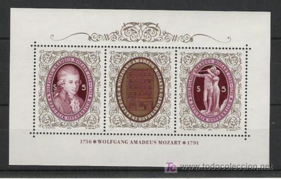 Sellos: AUSTRIA  HOJA  BLOQUE N&ordm; 6   NUEVA - Foto 1