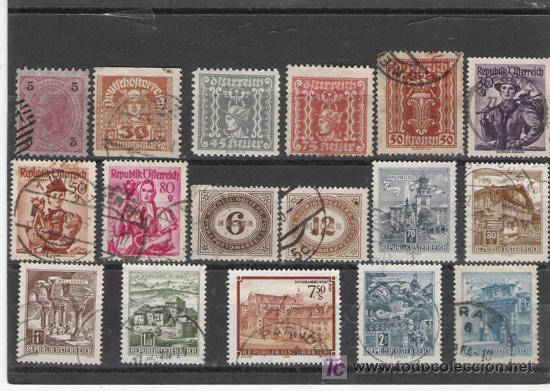 Sellos: AUSTRIA  LOTE DE SELLOS - Foto 1