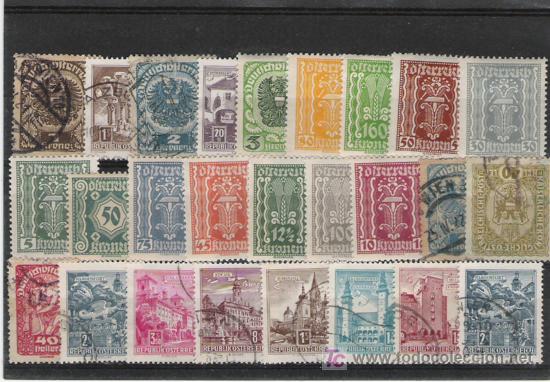 Sellos: AUSTRIA  BONITO LOTE DE SELLOS - Foto 1