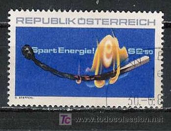 Sellos: Austria 1979. Ahorro de energ&iacute;a - Foto 1