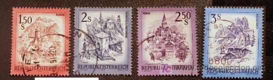 Sellos: Austria 1974. Paisajes - Foto 1
