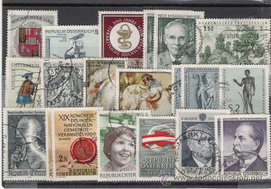 Sellos: AUSTRIA GRAN LOTE DE SERIES - Foto 1