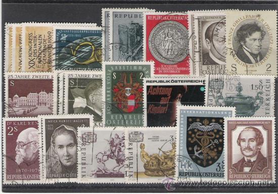 Sellos: AUSTRIA GRAN LOTE DE SERIES - Foto 1
