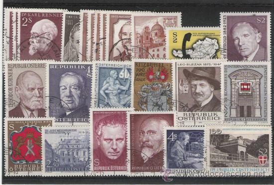 Sellos: AUSTRIA GRAN LOTE DE SERIES - Foto 1