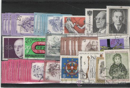 Sellos: AUSTRIA GRAN LOTE DE SERIES - Foto 1