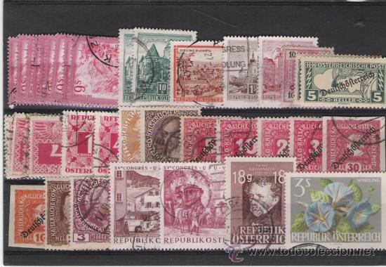 Sellos: AUSTRIA GRAN LOTE DE SERIES - Foto 1