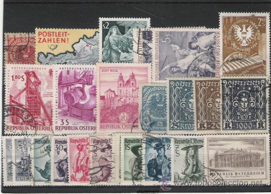 Sellos: AUSTRIA GRAN LOTE DE SERIES - Foto 1