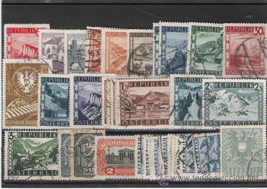 Sellos: AUSTRIA GRAN LOTE DE SERIES - Foto 1